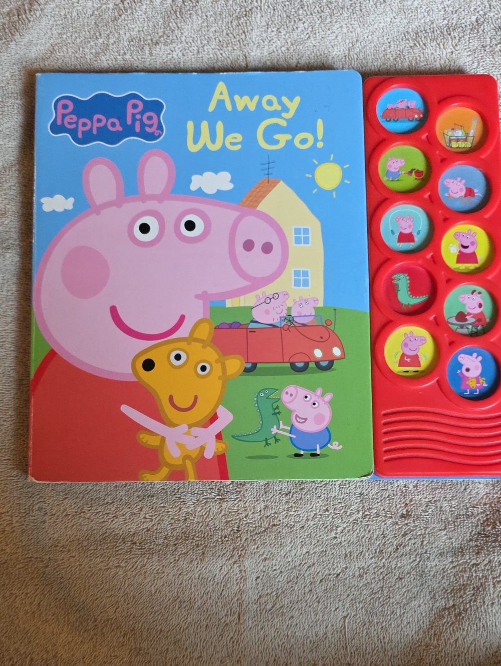 Peppa Pig Away We Go! Sound Book